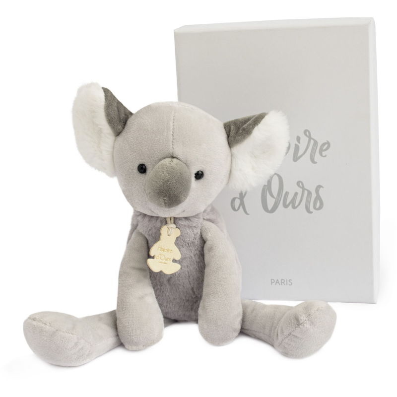  sweety chou peluche koala gris 30 cm 